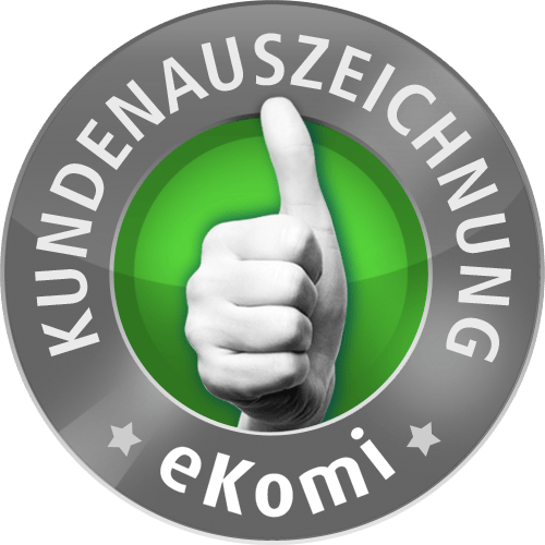 eKomi Kundenauszeichnung Standard